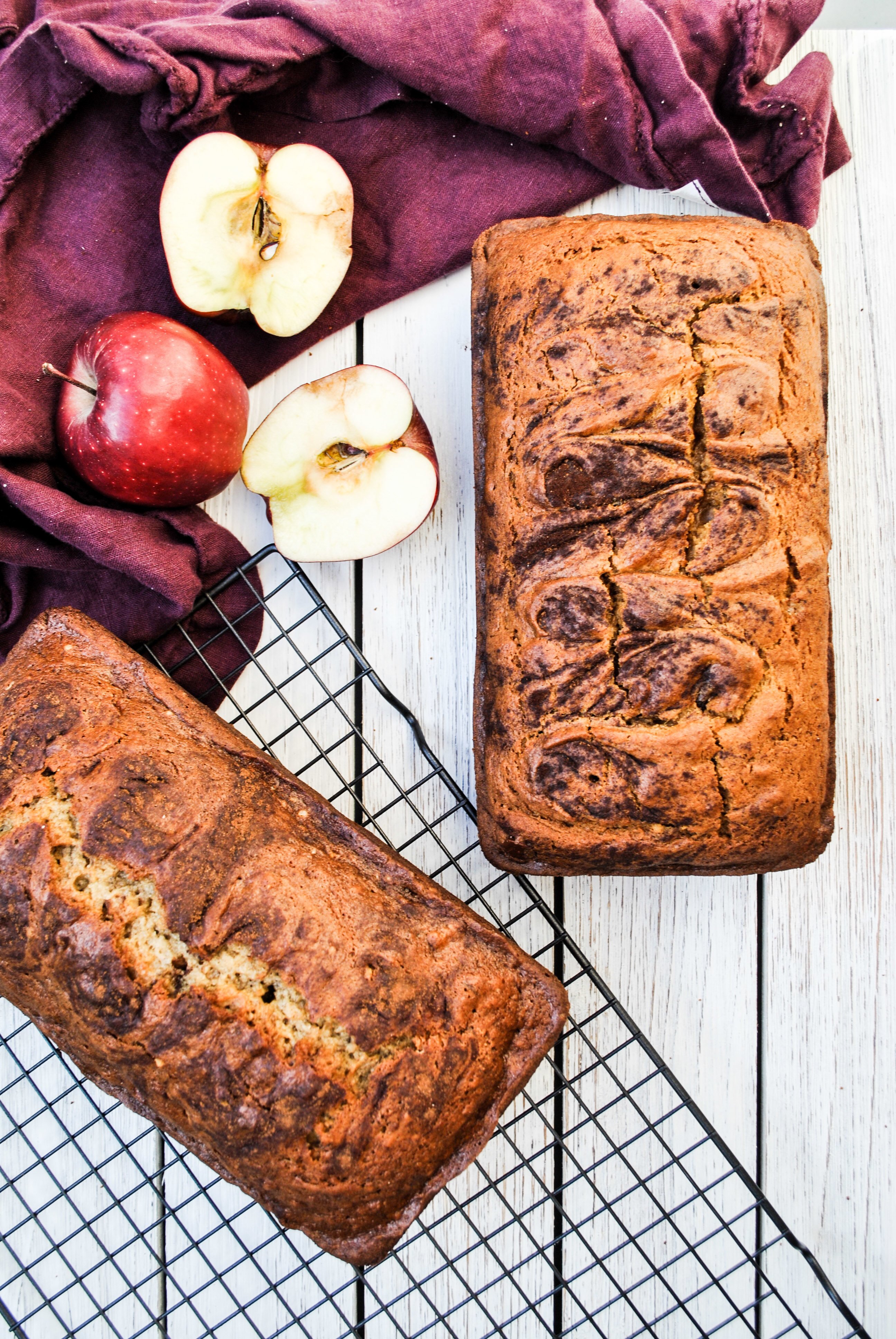 Lifestyle Blogger Chocolate and Lace shares her recipe for Pumpkin Swirl Bread.