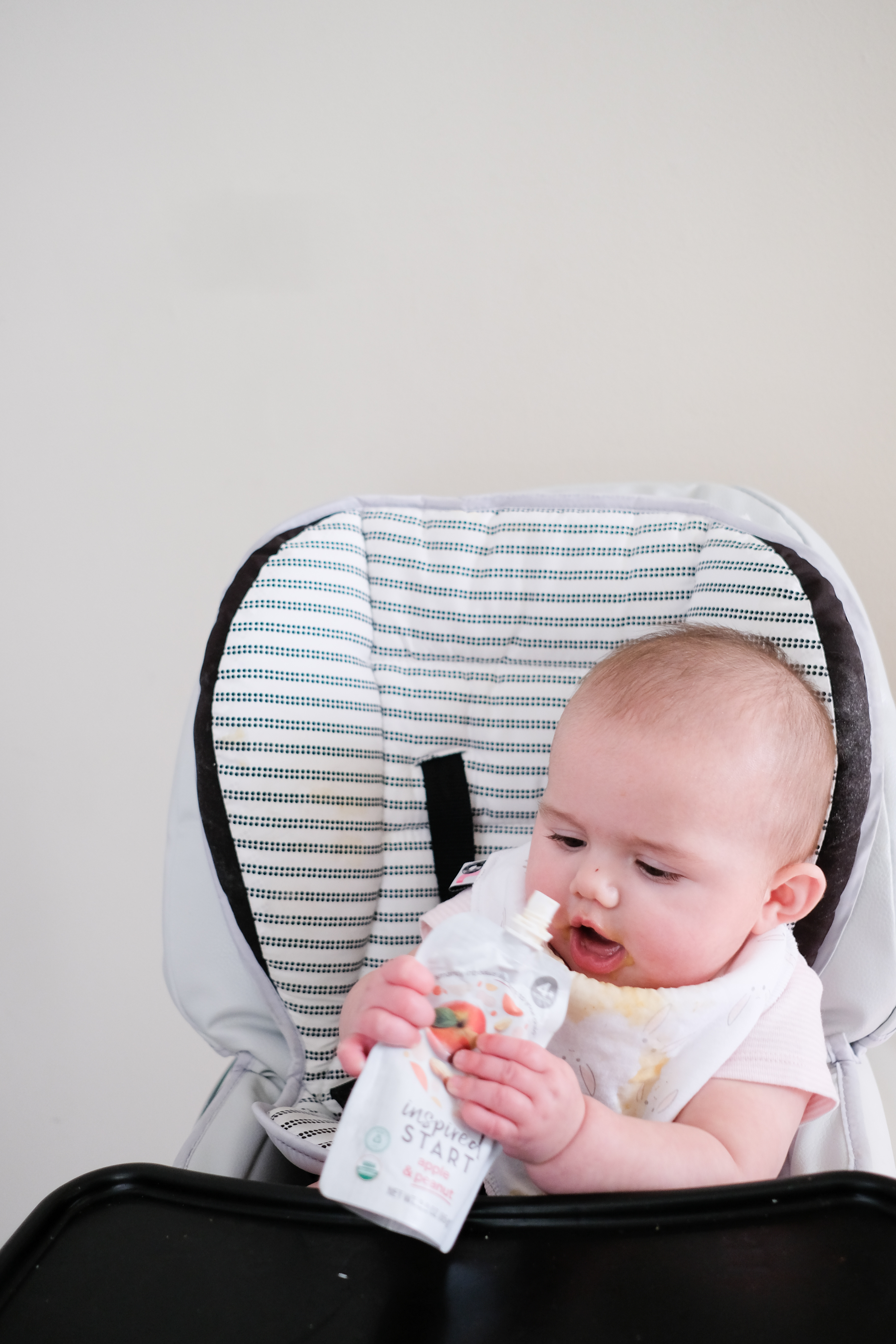 Lifestyle Blogger Chocolate & Lace shares how she is introducing early allergens to her baby with Inspired Start.