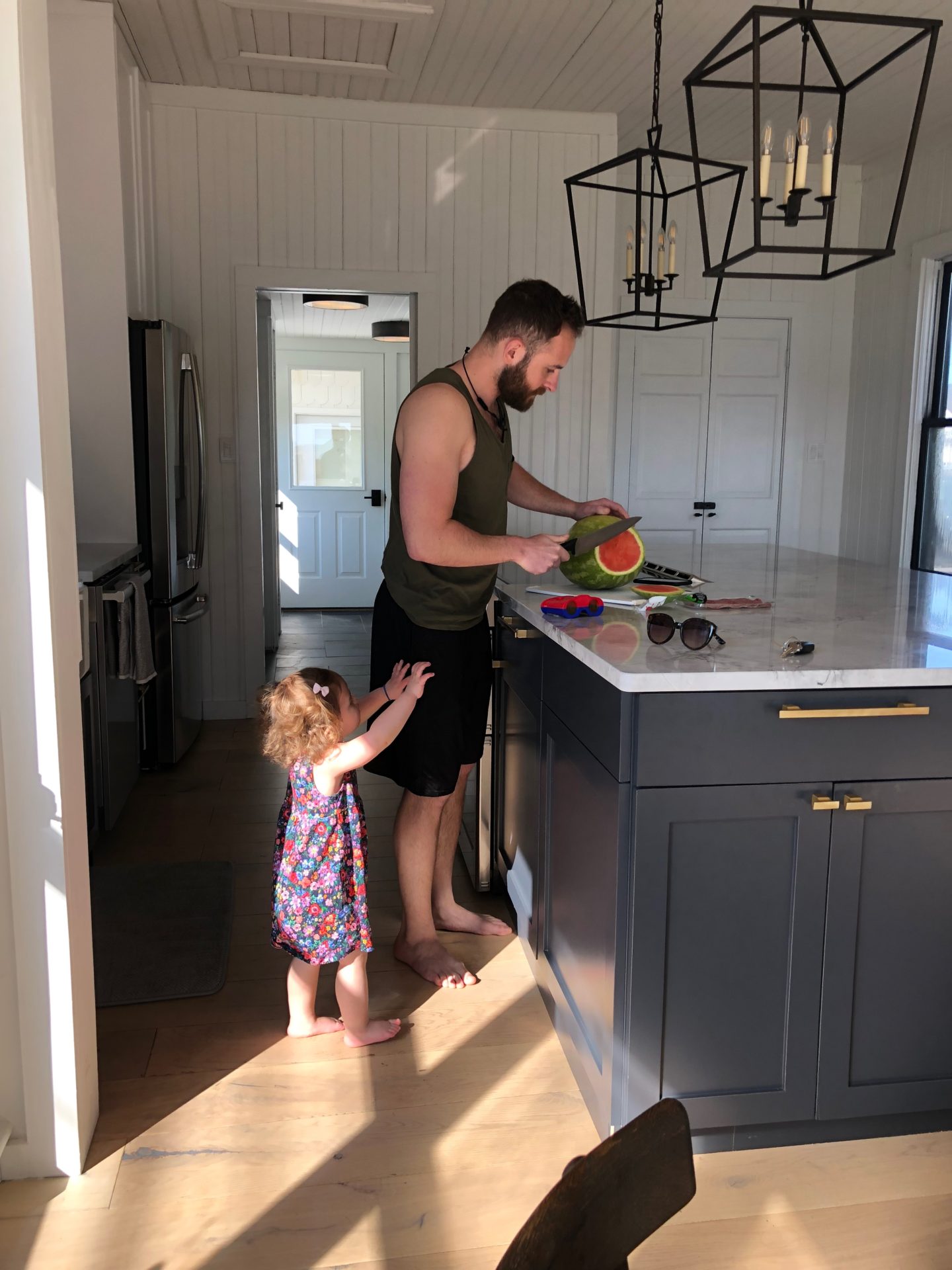 Philadelphia Lifestyle Blogger Chocolate and Lace shares her family vacation to a renovated Farm House in Southern New Jersey. 