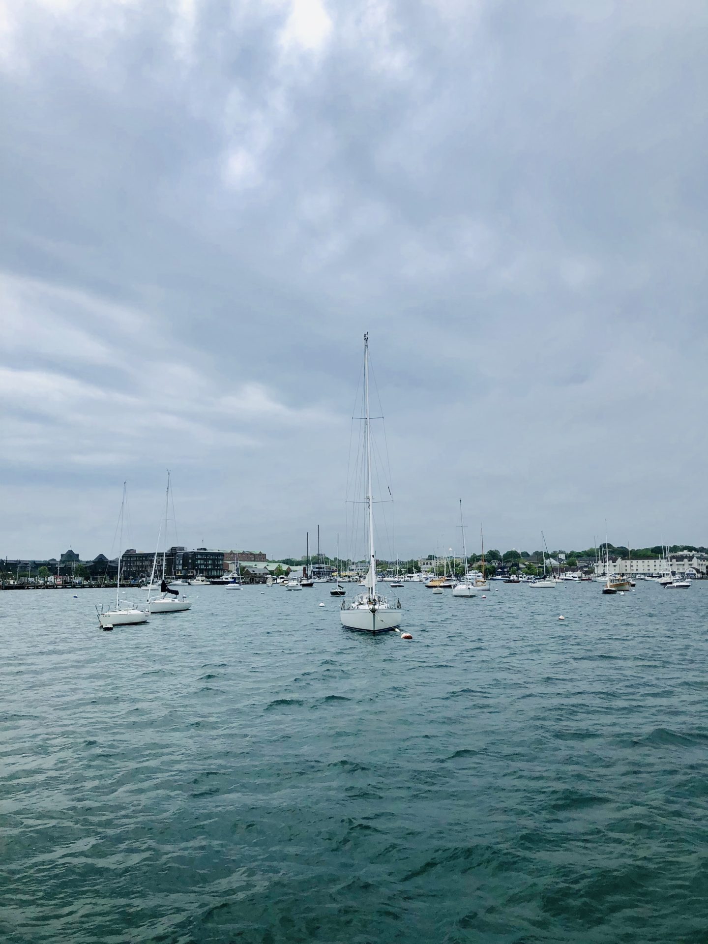 Lifestyle Blogger Chocolate & Lace shares her engagement weekend on the Belafonte in Newport, Rhode Island.