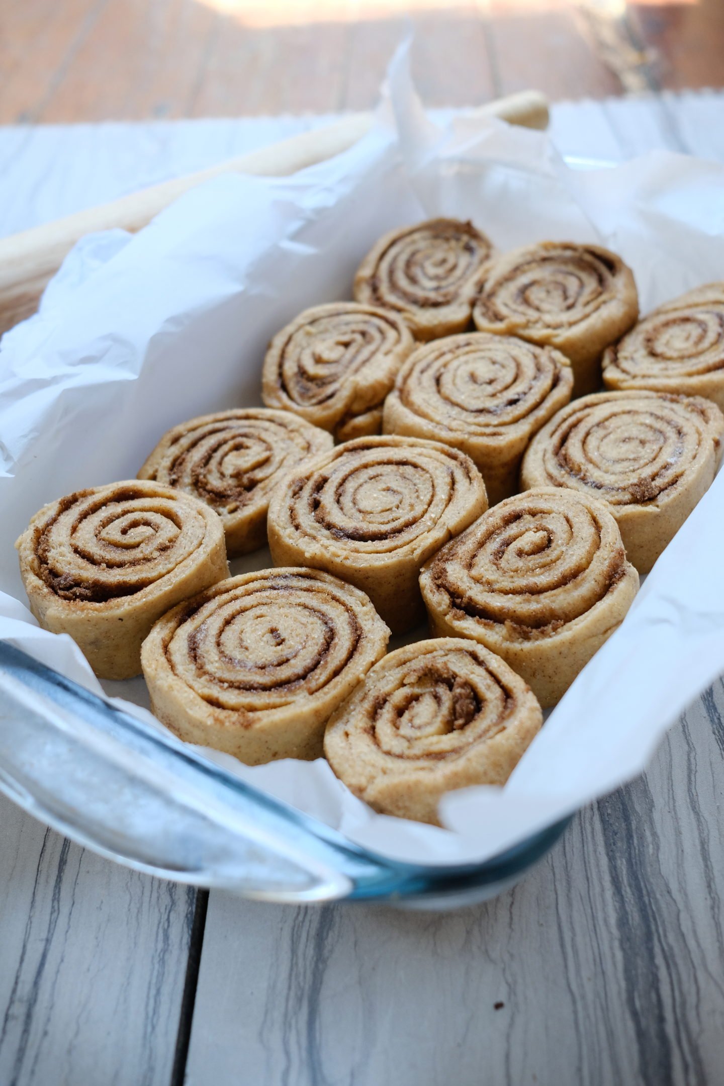 Lifestyle Blogger Chocolate & Lace shares her recipe for Cream Cheese Frosted Cinnamon Rolls.