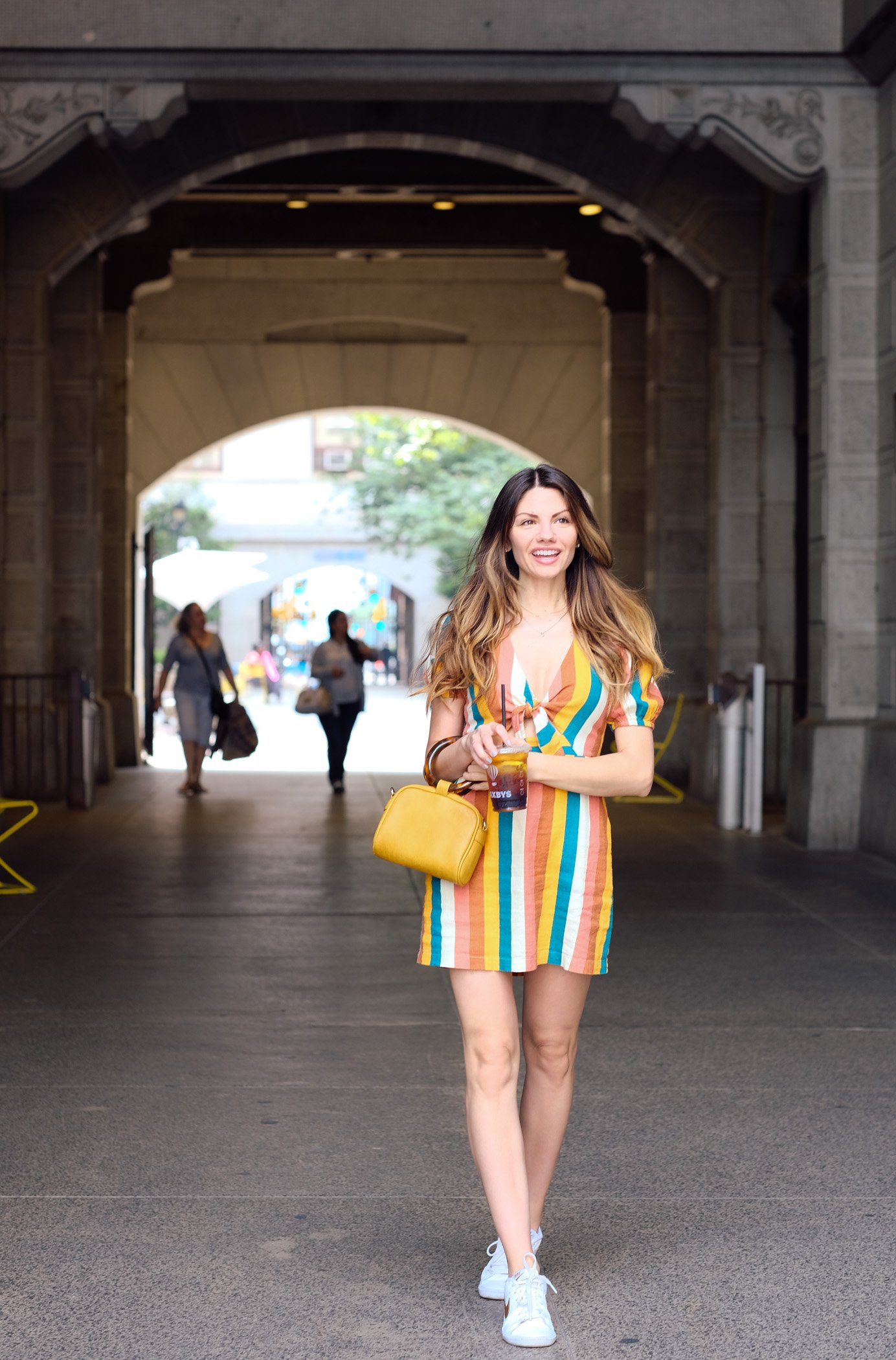 Lifestyle Blogger Chocolate and Lace shares visiting Philadelphia's City Hall and Dilworth Park. 