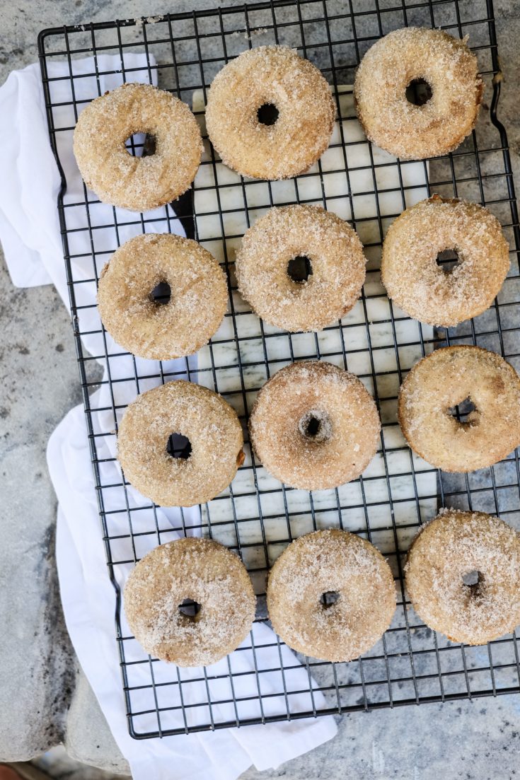 Lifestyle Blogger shares her recipe for Apple Cider Cinnamon Sugar Donuts.