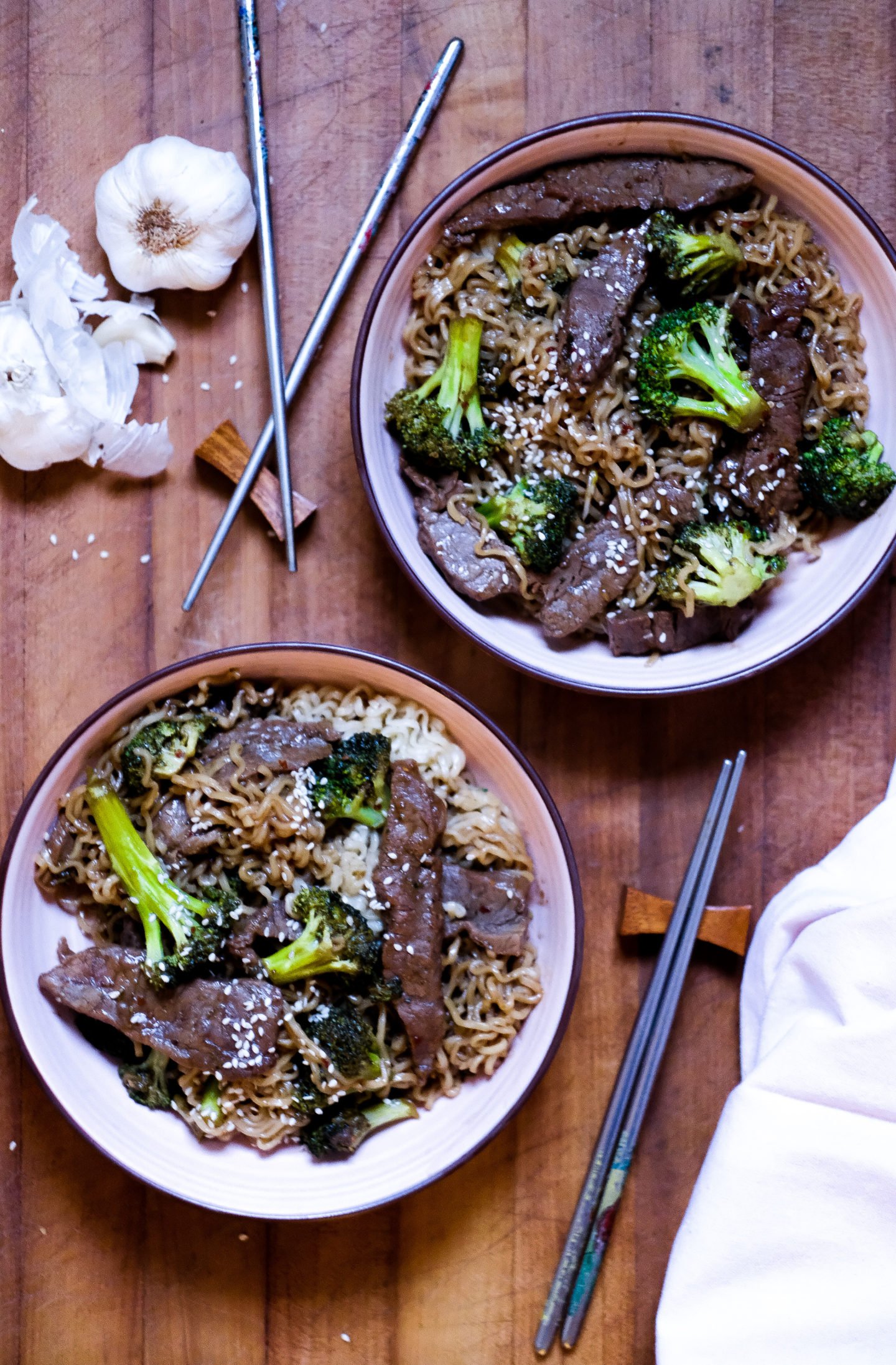 Teriyaki Beef Ramen Noodle Bowls Easy Recipe