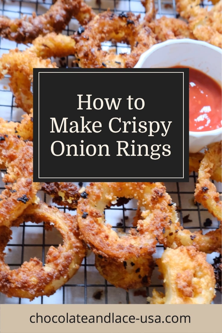 Chocolate and Lace shares her recipe and how to make crispy onion rings.