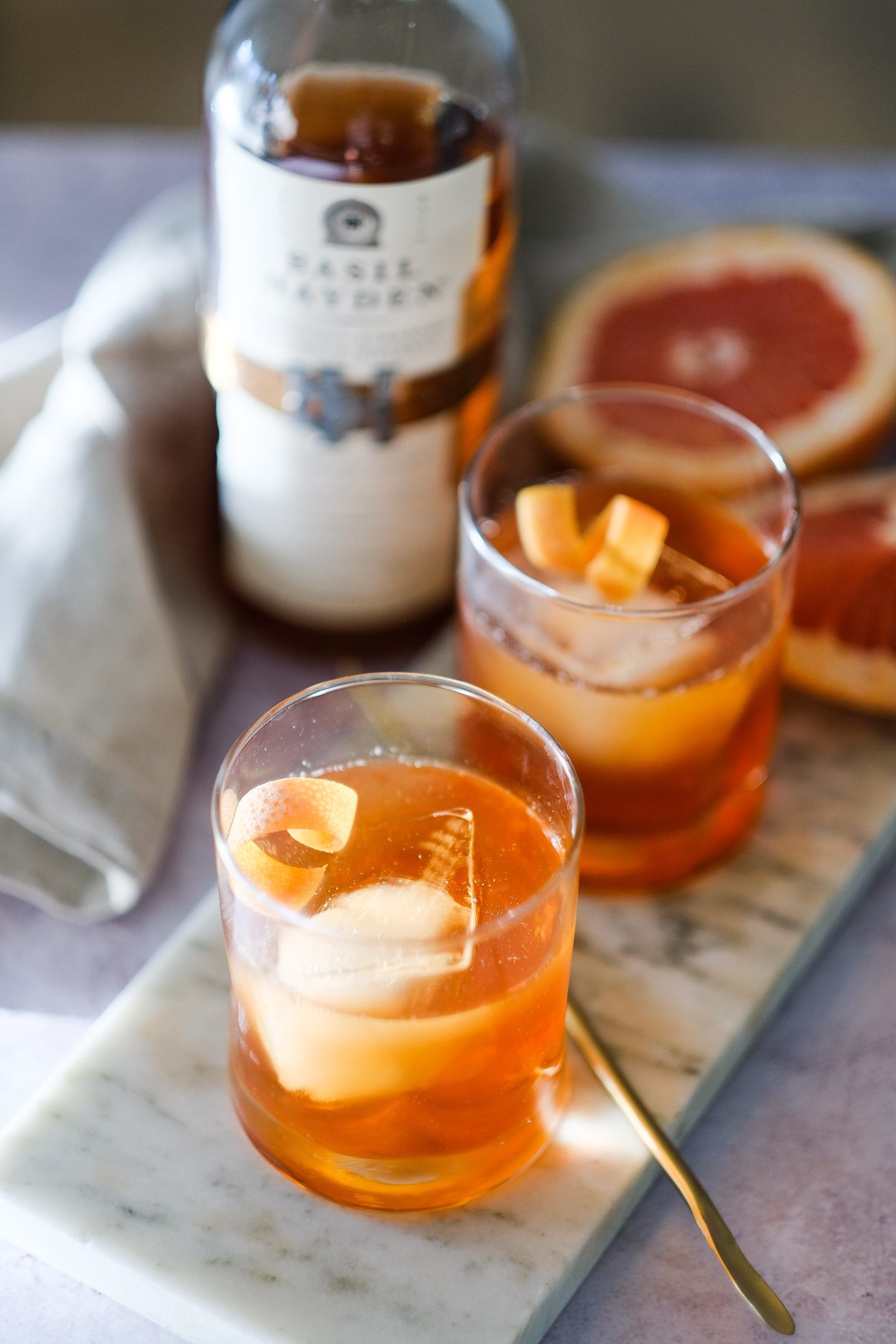 The Golden Hour Bourbon Cocktail