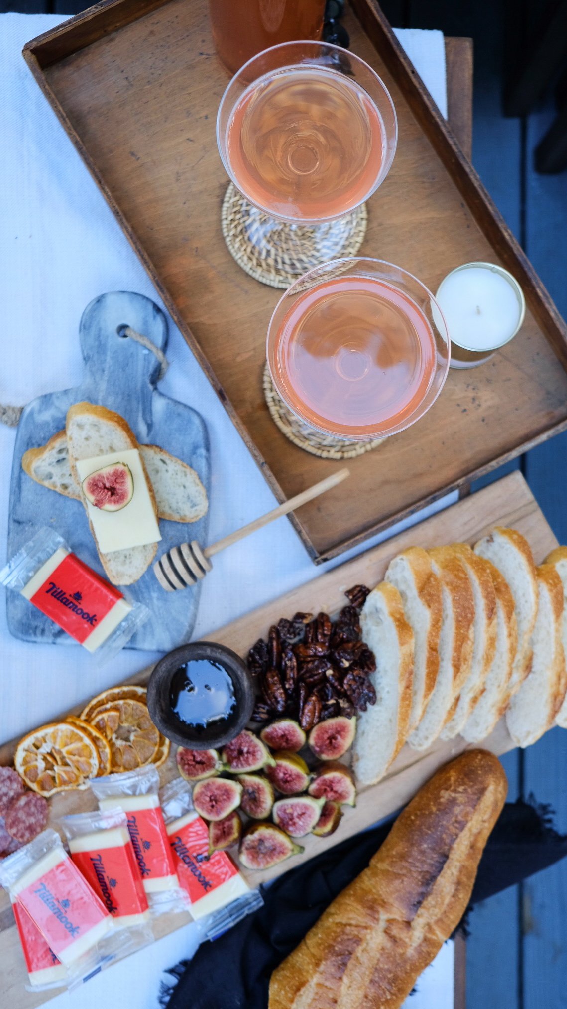 Easy Charcuterie Board and Drinks for Entertaining